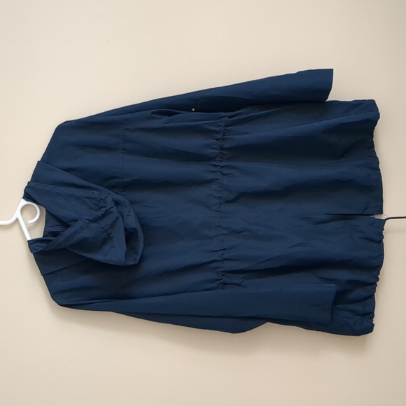 Large Atmosphere Parka In A Pocket Blue With Gold Hardware Jacket - Picture 8 of 17